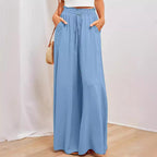 Damen Maxi-Rock mit elastischem Bund und Taschen R&B