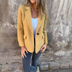 Damen modische Wollblazer R&B
