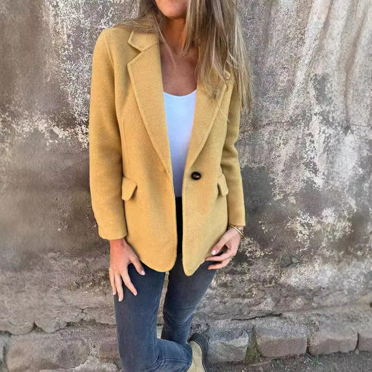 Damen modische Wollblazer R&B