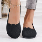 Damen Atmungsaktive und modische Slip-On Ballerinas R&B