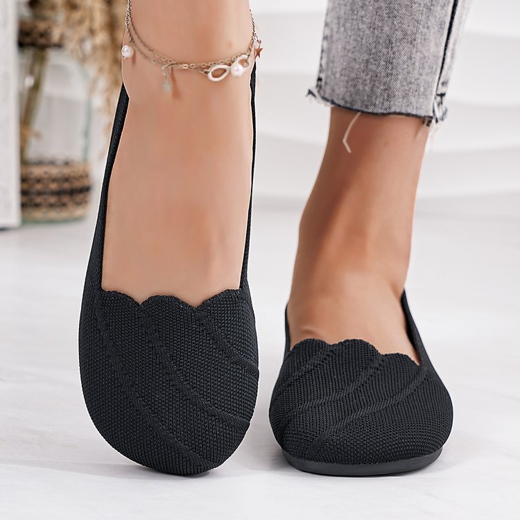 Damen Atmungsaktive und modische Slip-On Ballerinas R&B