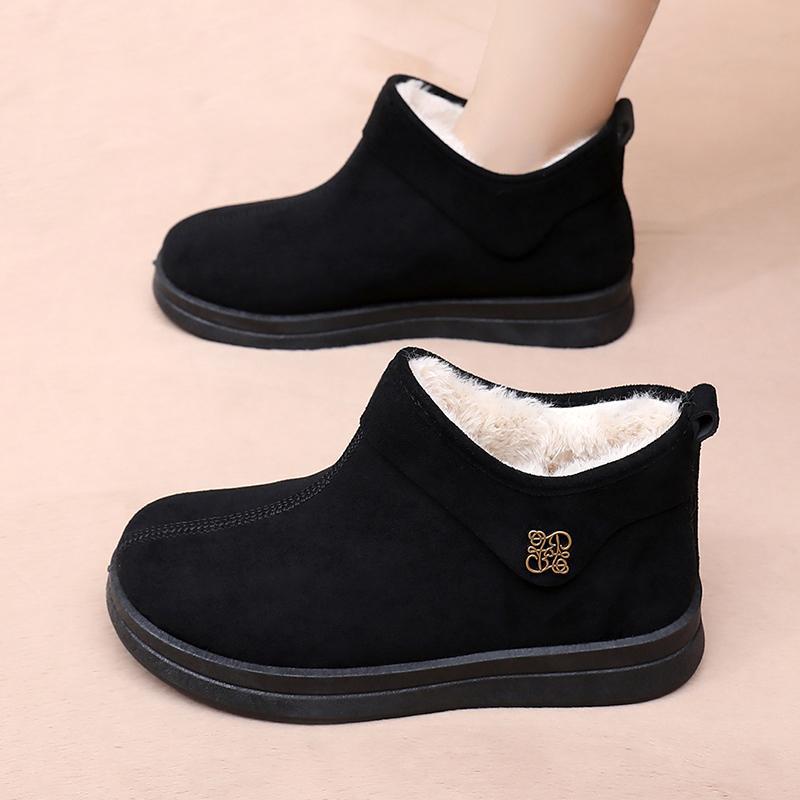 Damen Warmgefütterte Ankle Boots mit rutschfester Sohle R&B