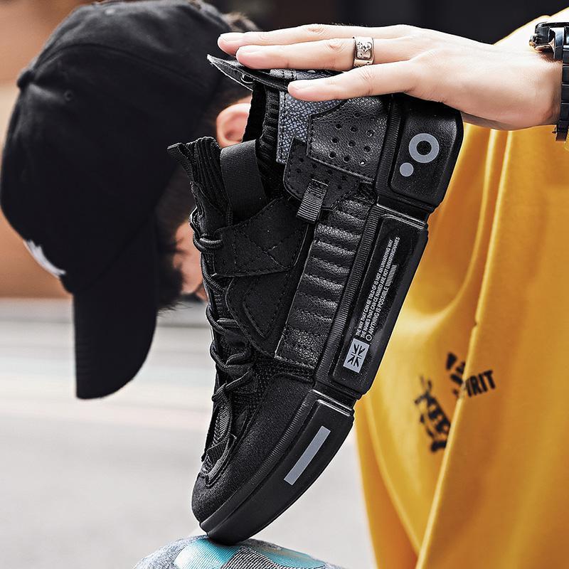 Damen Sportliche High-Top Sneakers mit strapazierfähigem Obermaterial und atmungsaktiver Struktur R&B