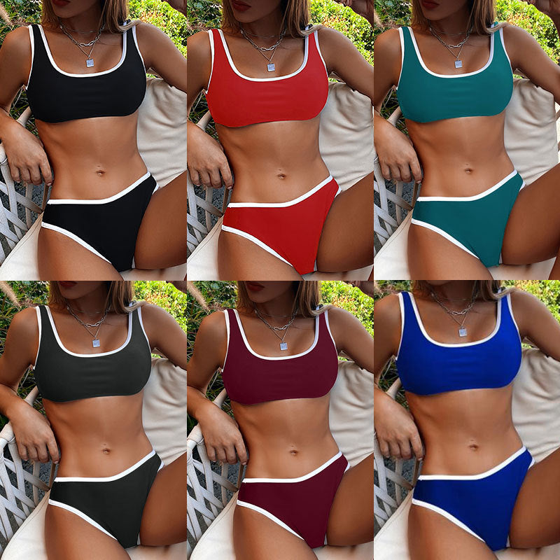 Damen Sportliches Bikini-Set mit modischem Schnitt R&B
