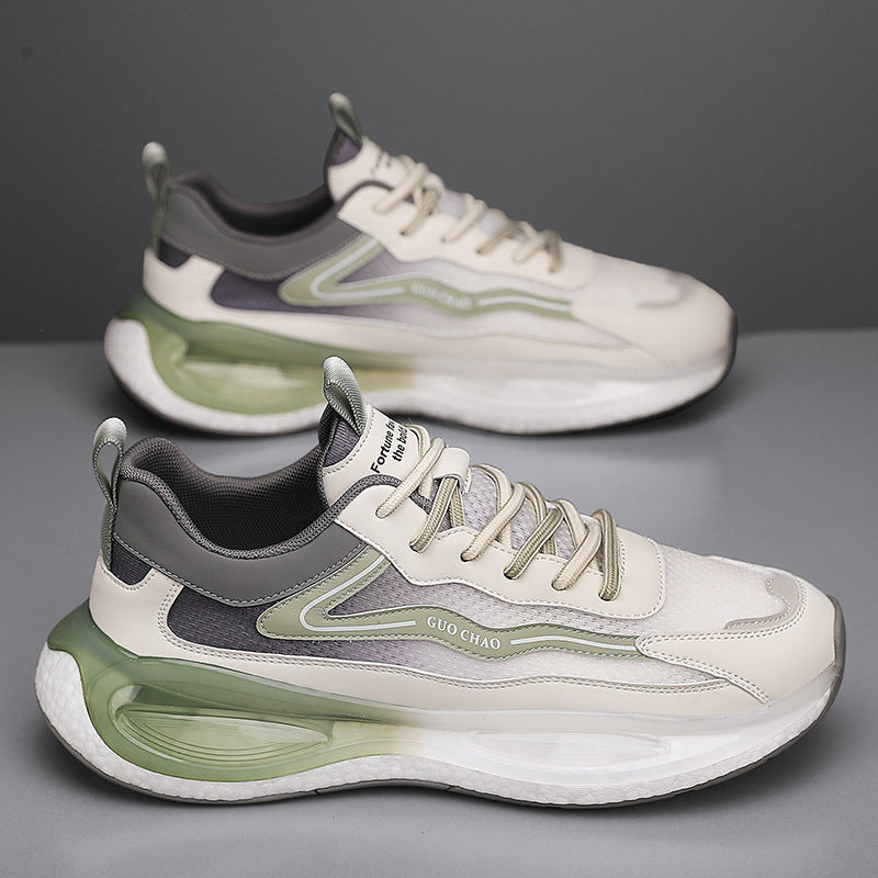 Damen Sportliche Sneaker mit stoßdämpfendem System und atmungsaktiver Oberflächenstruktur R&B