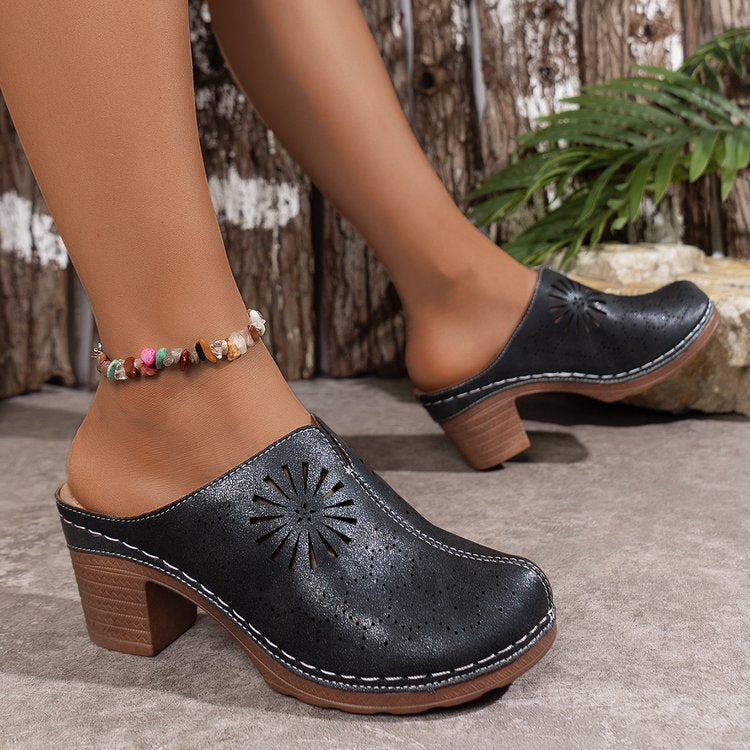 Damen Offene Clogs R&B