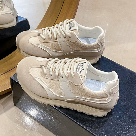 Damen modische Freizeitsneaker mit strapazierfähiger Oberfläche und dämpfendem Sohlenprofil R&B