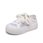 Damen Sneaker mit floralem Schnürsenkel und trendigem Design R&B