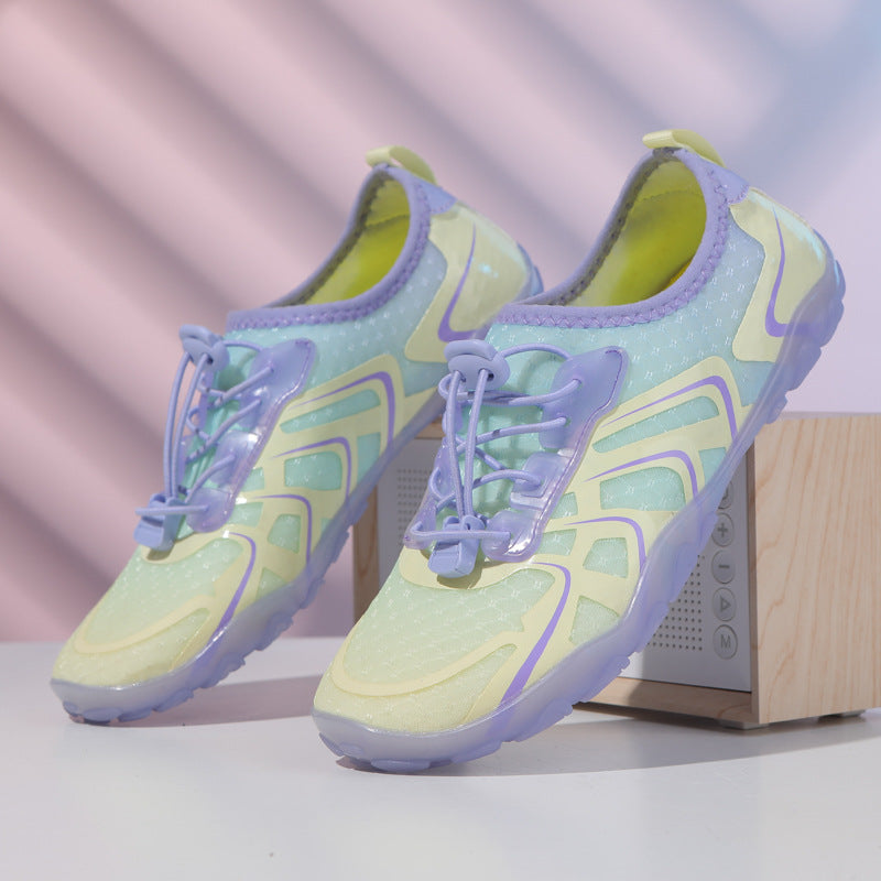 Damen Aqua-Sport-Schuhe mit schnelltrocknendem Obermaterial und rutschfester Sohle R&B