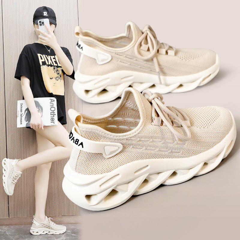 Damen Sportliche Sneakers mit innovativer Dämpfung und atmungsaktiver Obermaterialstruktur R&B