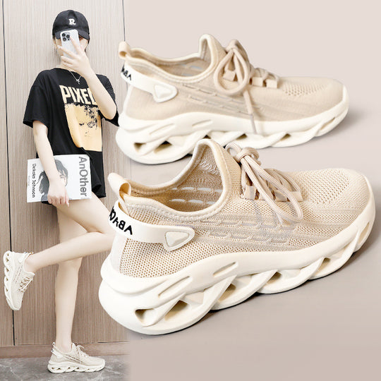 Damen Sportliche Sneakers mit innovativer Dämpfung und atmungsaktiver Obermaterialstruktur R&B