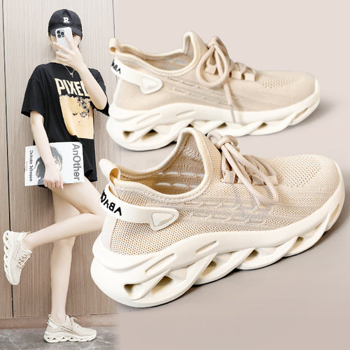 Damen Sportliche Sneakers mit innovativer Dämpfung und atmungsaktiver Obermaterialstruktur R&B