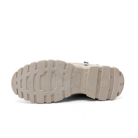 Damen Chunky Sneakers mit modischem Glitzer-Akzent und robustem Design R&B