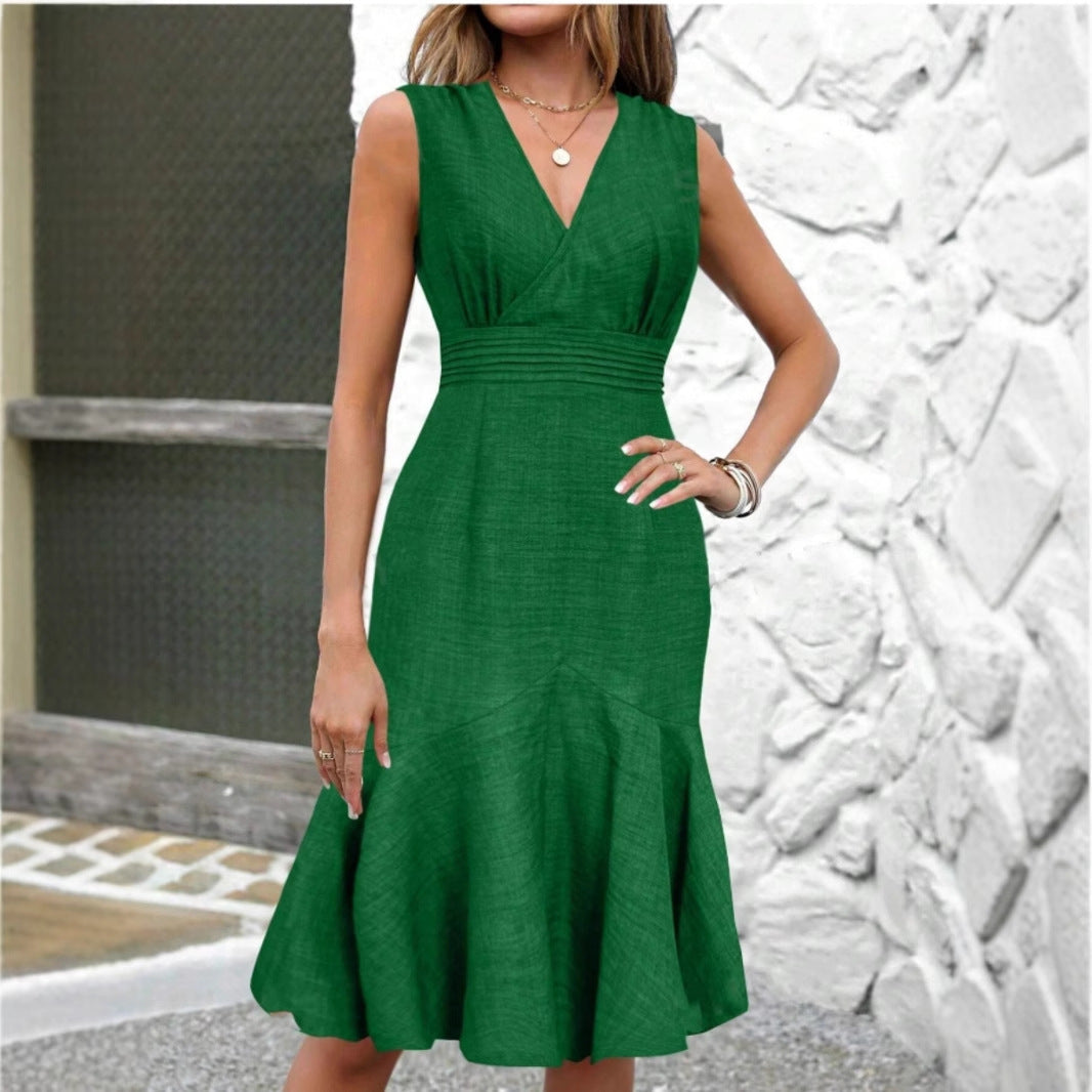 Damen A-Linien Abendkleid R&B