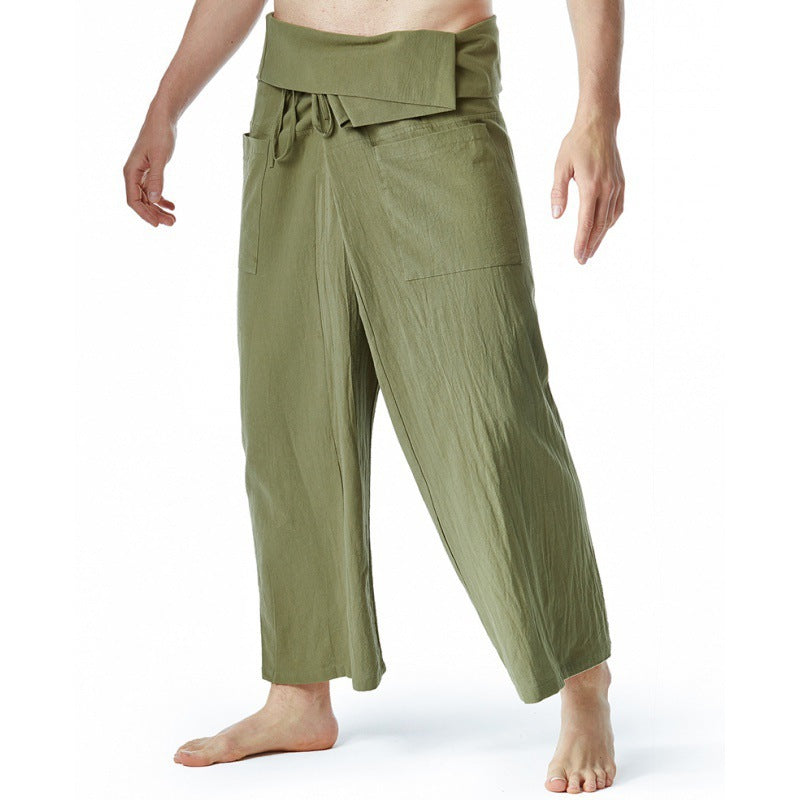Herren lässige Wickelhosen im modernen Design R&B