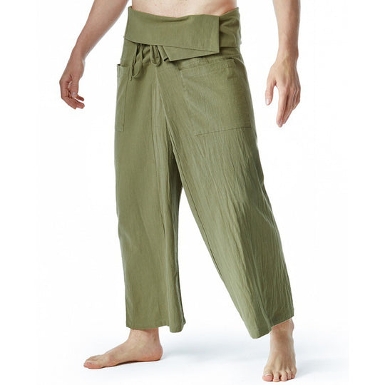 Herren lässige Wickelhosen im modernen Design R&B