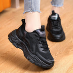 Damen Sportliche Sneakers mit atmungsaktivem Mesh-Obermaterial und rutschfester Sohle