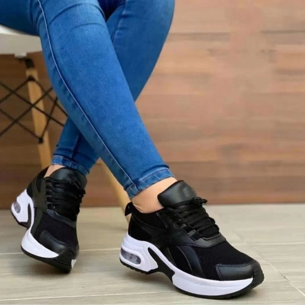 Damen Sportliche Sneakers mit dämpfender Sohle und atmungsaktivem Obermaterial R&B