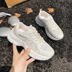 Damen Sport Sneakers mit atmungsaktivem Obermaterial und dämpfender Sohle R&B