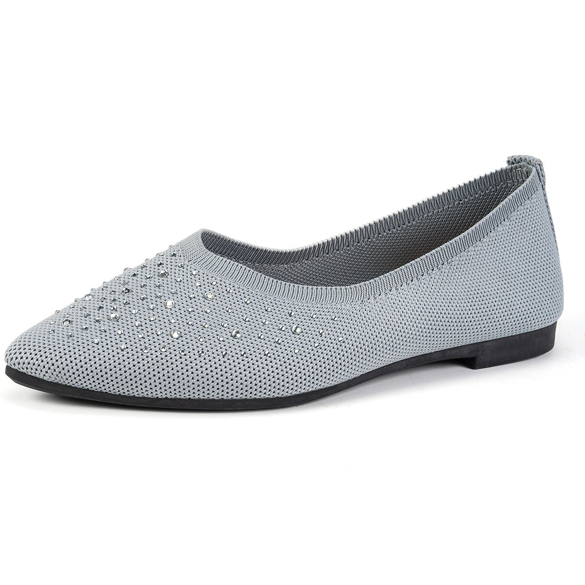 Damen Ballerinas mit dezenten Strassakzenten R&B