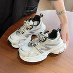 Damen Sportliche Sneakers mit atmungsaktiven Einsätzen und rutschfester Sohle R&B