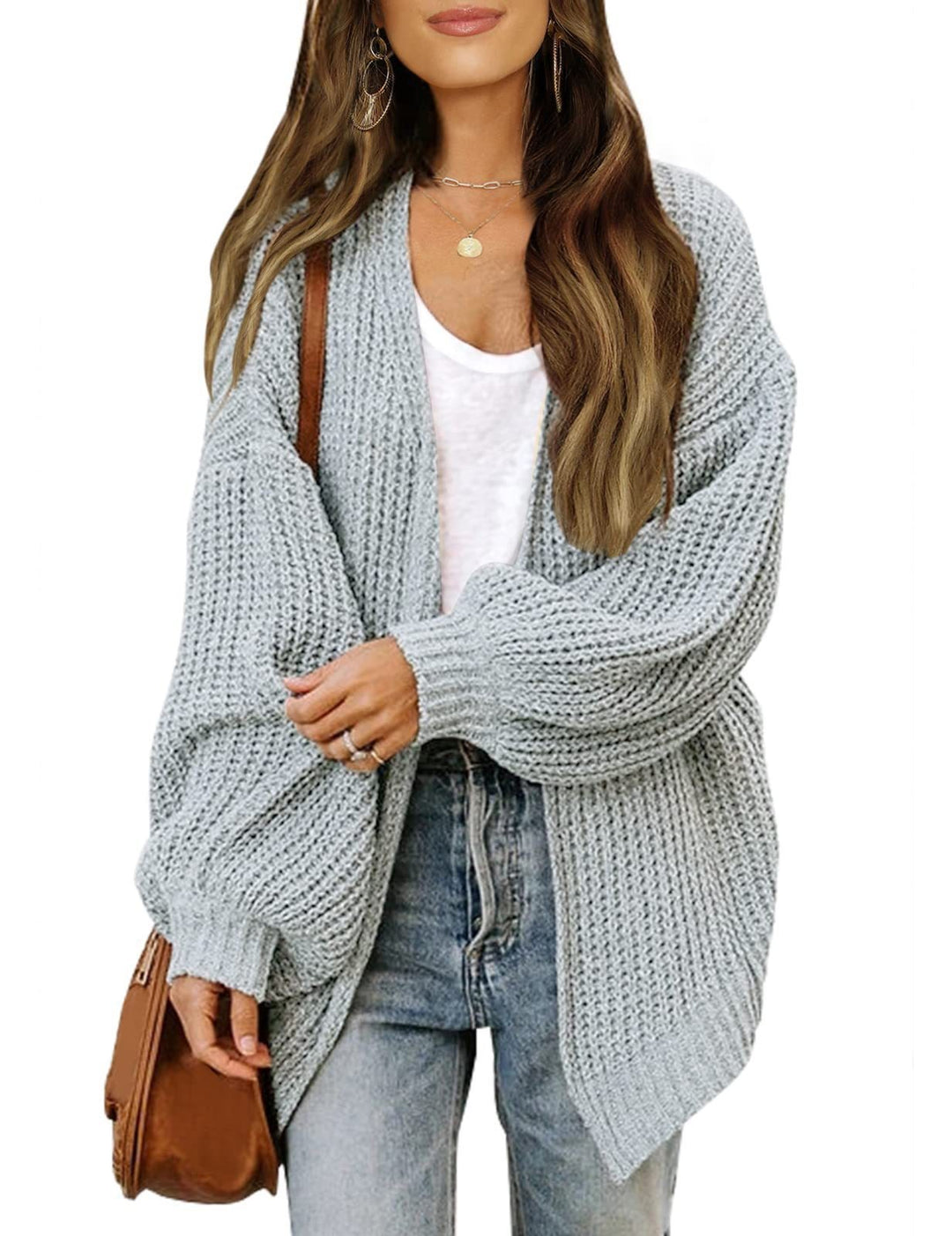 Damen Strickjacke mit lässiger Passform R&B