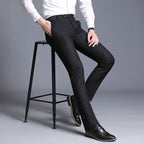 Herren elegante Slim-Fit Anzughose R&B