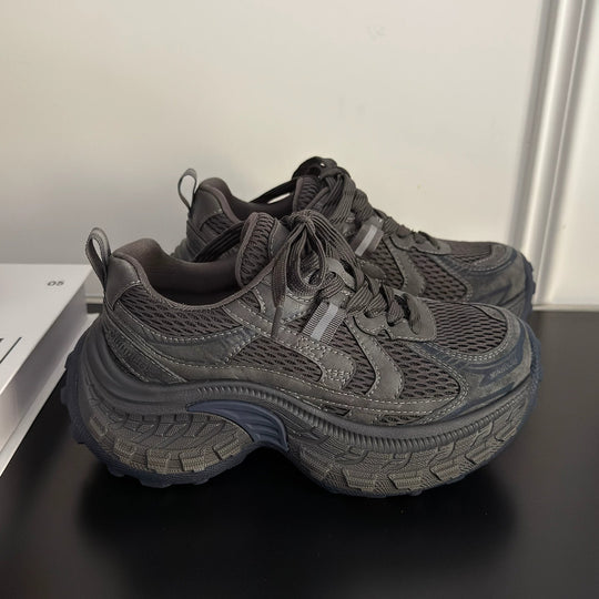Damen Lauf-Sneaker mit atmungsaktivem Mesh-Obermaterial und stoßdämpfender Sohle R&B