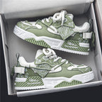 Damen Sportliche Sneakers mit verspieltem Design und innovativer Schnürtechnik R&B
