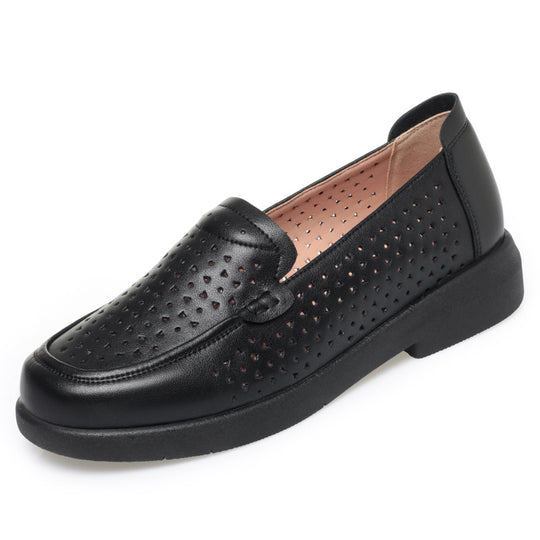Damen Mokassins mit luftiger Perforation und gemütlichem Fußbett R&B