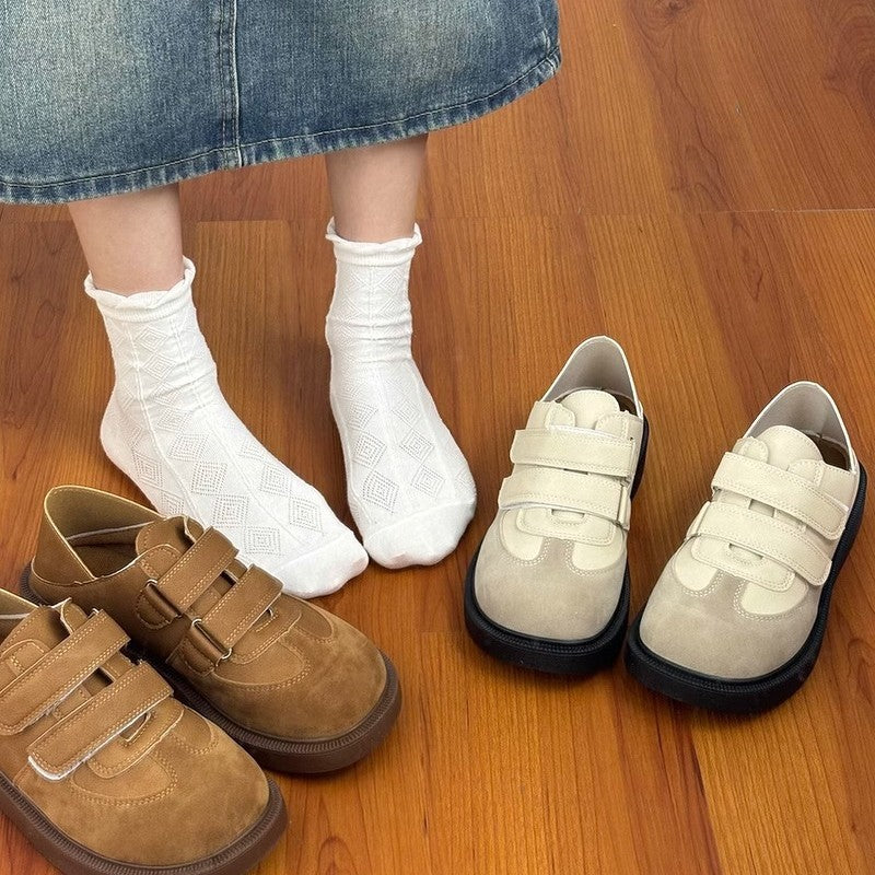 Damen Komfortable Klettverschluss-Sneaker mit atmungsaktivem Obermaterial R&B