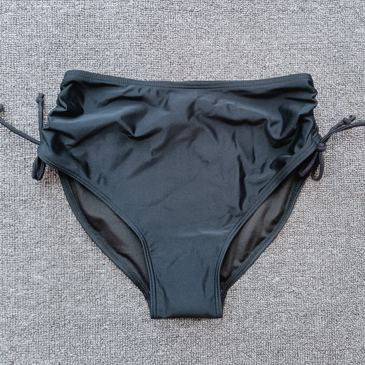 Damen Hochtailliertes Bikinihöschen mit seitlichen Bindebändern R&B