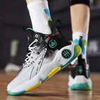 Damen Hochwertige Basketball-Sneaker mit atmungsaktivem Obermaterial und dämpfendem Fußbett