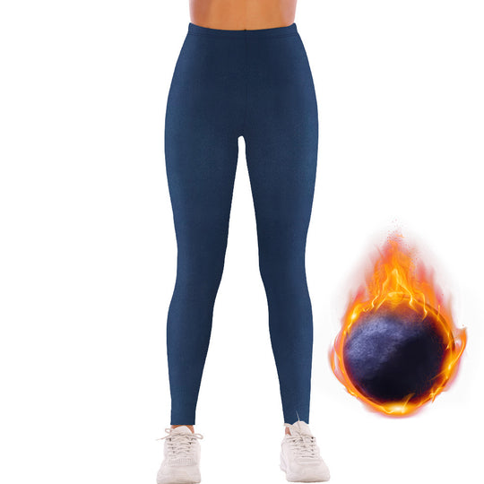 Damen Hochwertige Fitness-Leggings mit schweißableitender Technologie und hohem Bund R&B