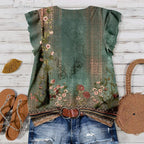 Damen Bluse mit floralem Muster R&B