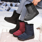 Damen Isolierte Winterstiefel mit warmer Fütterung und rutschfester Sohle R&B