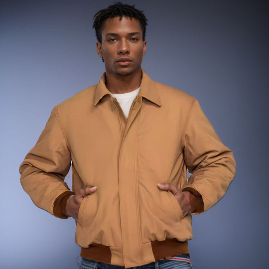 Herren komfortable Übergangsjacke mit leichtem Innenfutter R&B