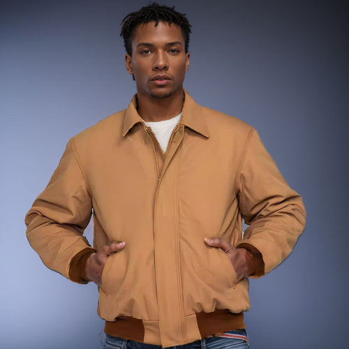 Herren komfortable Übergangsjacke mit leichtem Innenfutter R&B