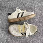 Damen Sneaker mit verspieltem Fischauschnitt und weichem Obermaterial R&B