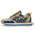 Damen Bequeme Ethno-Sneaker
