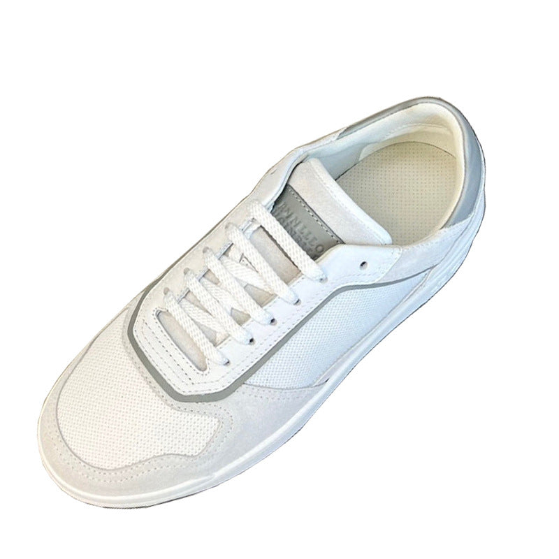 Damen Sportliche Sneaker mit atmungsaktiver Oberflächenstruktur und gepolsterter Innensohle R&B