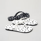 Damen Zehentrenner-Sandalen mit modischem Punktedesign R&B