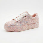 Damen Glitzernde Sneaker mit atmungsaktiver Sohle und zusätzlichem Komfort R&B