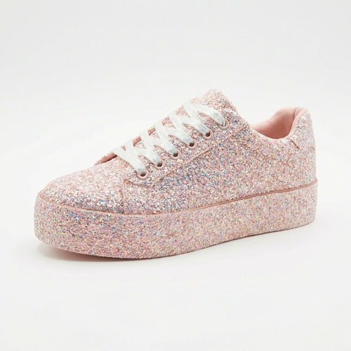 Damen Glitzernde Sneaker mit atmungsaktiver Sohle und zusätzlichem Komfort R&B