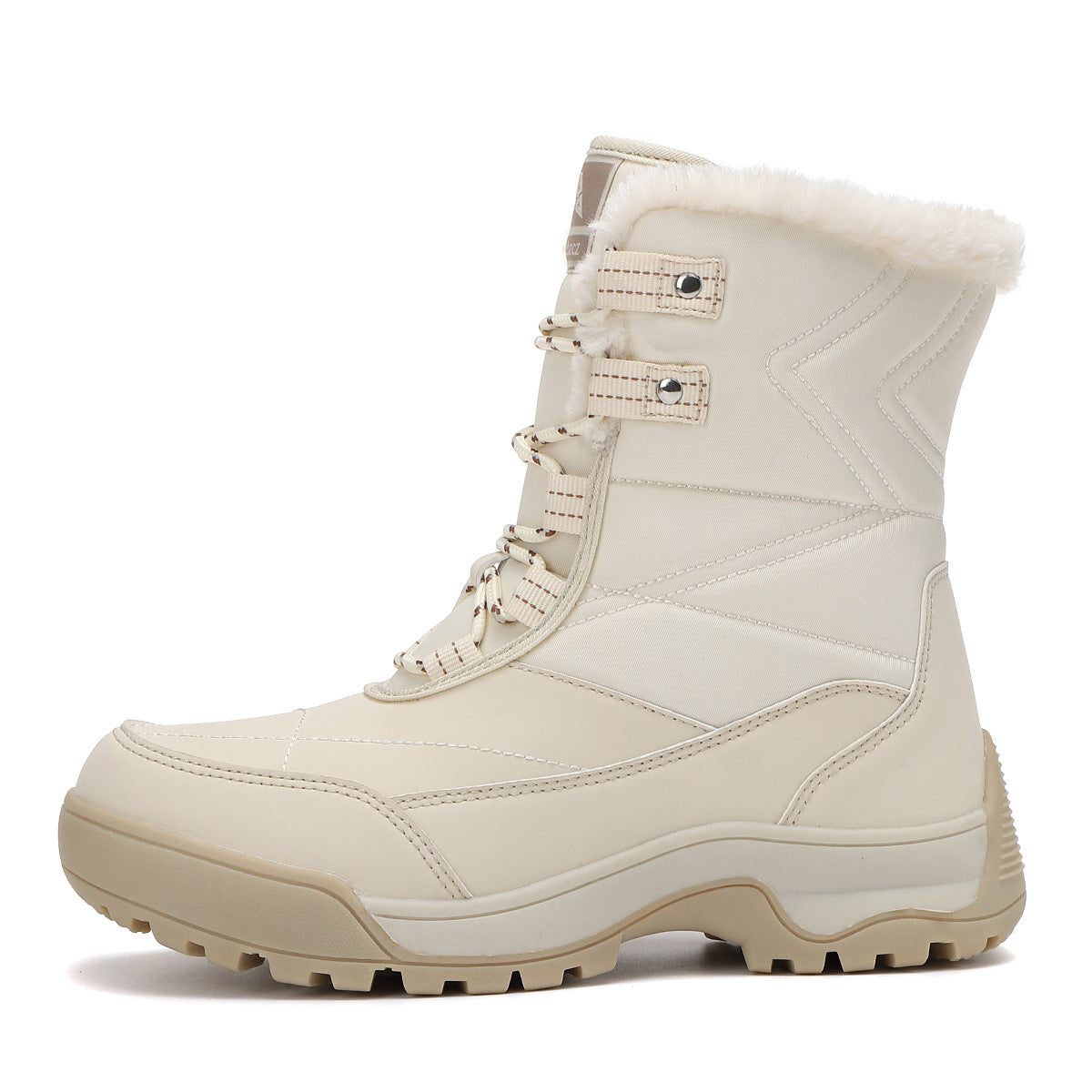 Damen isolierte Winterstiefel mit rutschfester Sohle und weichem Innenfutter R&B