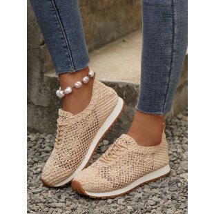 Damen atmungsaktive und flexible Netz-Sneaker R&B