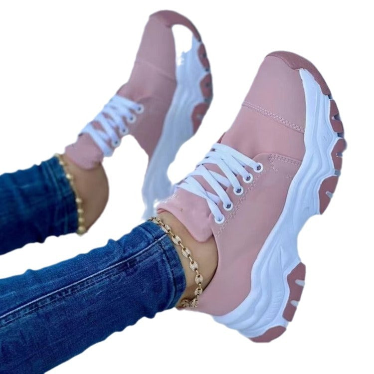 Damen Sportliche Sneaker mit robustem Profil und atmungsaktivem Obermaterial R&B