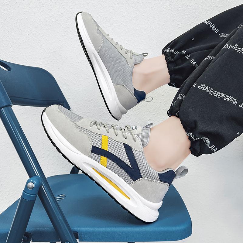 Damen Leichte Fitness-Sneakers mit atmungsaktiver Mesh-Oberfläche und dämpfendem Sohlenprofil