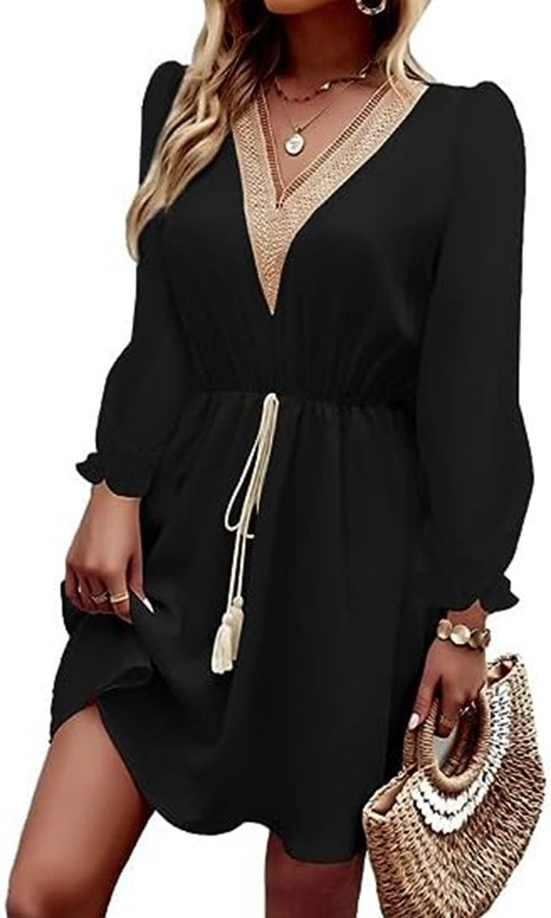 Damen modisches Sommerkleid R&B