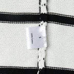 Damen Strickcardigan mit V-Ausschnitt und groben Streifen R&B